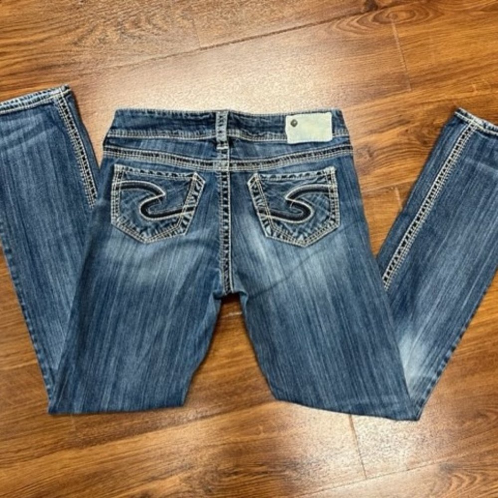 Silver Suki Straight Leg Jeans 28x32